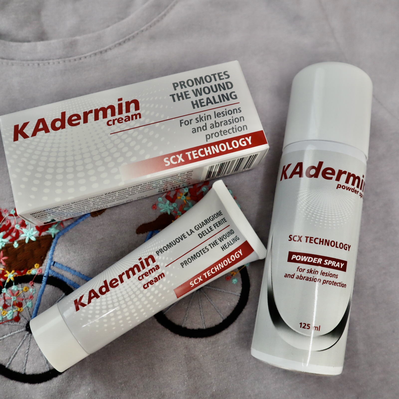 Kit de prim ajutor într-un singur produs inovator: KAdermin
