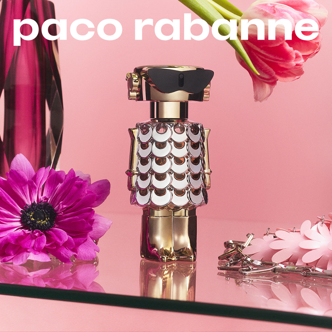 NOUL parfum FAME de la Paco Rabanne. O bijuterie de designer